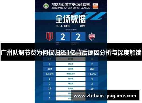 广州队调节费为何仅归还1亿背后原因分析与深度解读