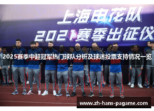 2025赛季中超冠军热门球队分析及球迷投票支持情况一览